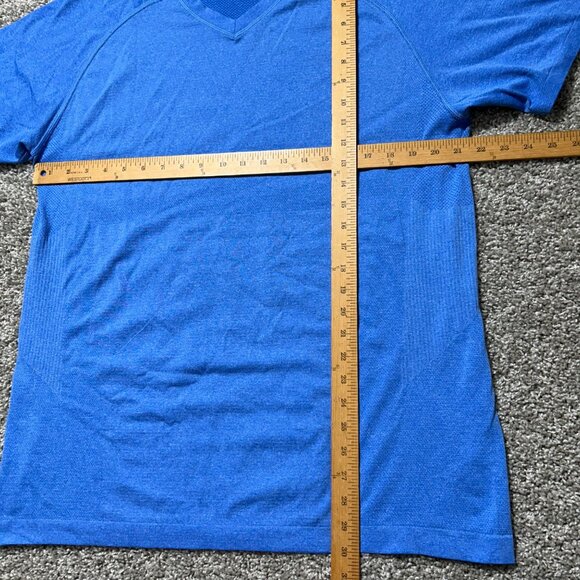 Lululemon Men's XL Blue Short Sleeve T-Shirt - Picture 8 of 8